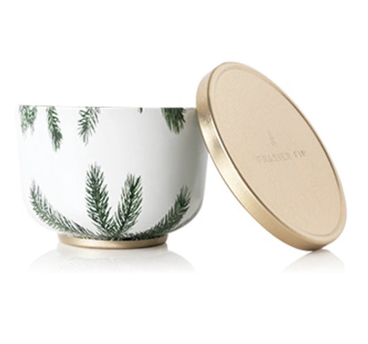 FRASIER FIR POURED CANDLE TIN