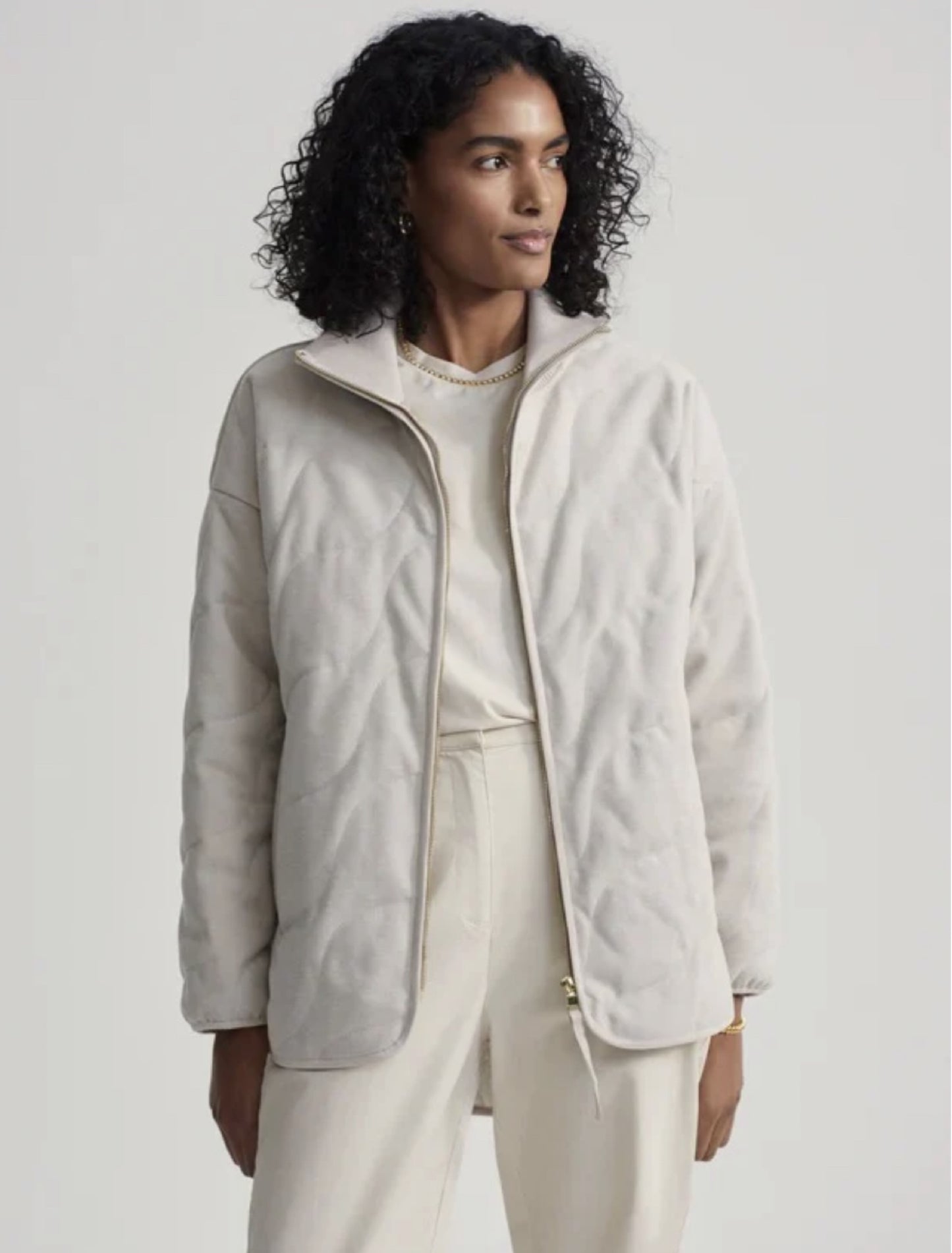 LIBBY PLUSH QUILT JACKET