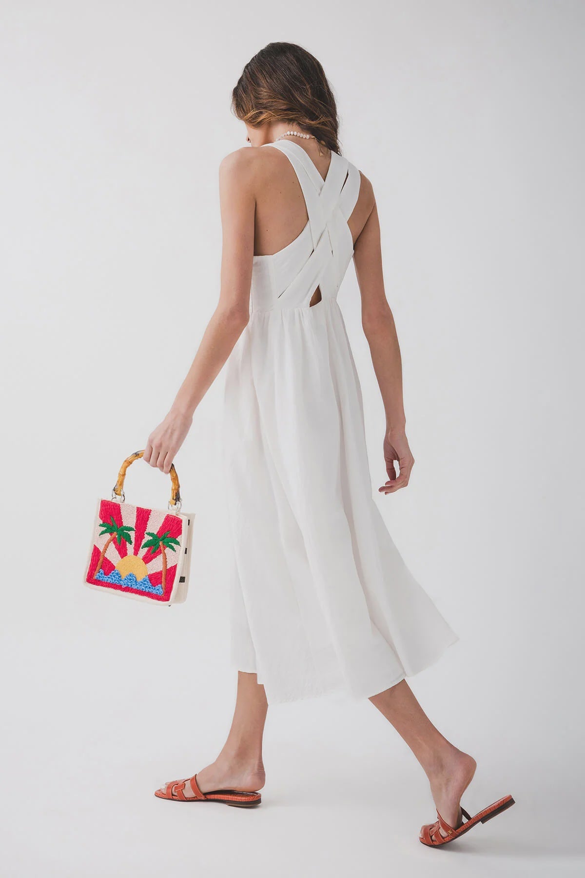 JUNO CROSS BACK DRESS