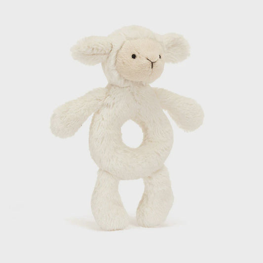 BASHFUL LAMB RING RATTLE
