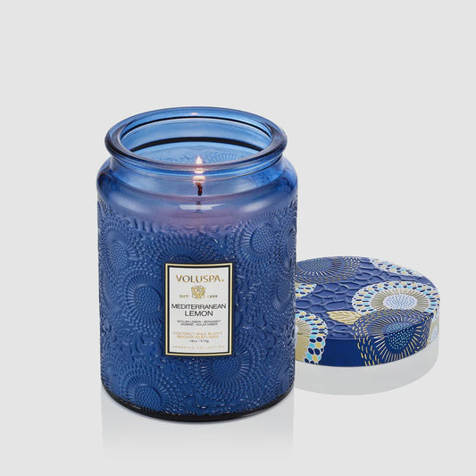 MEDITERRANEAN LEMON CANDLE LG