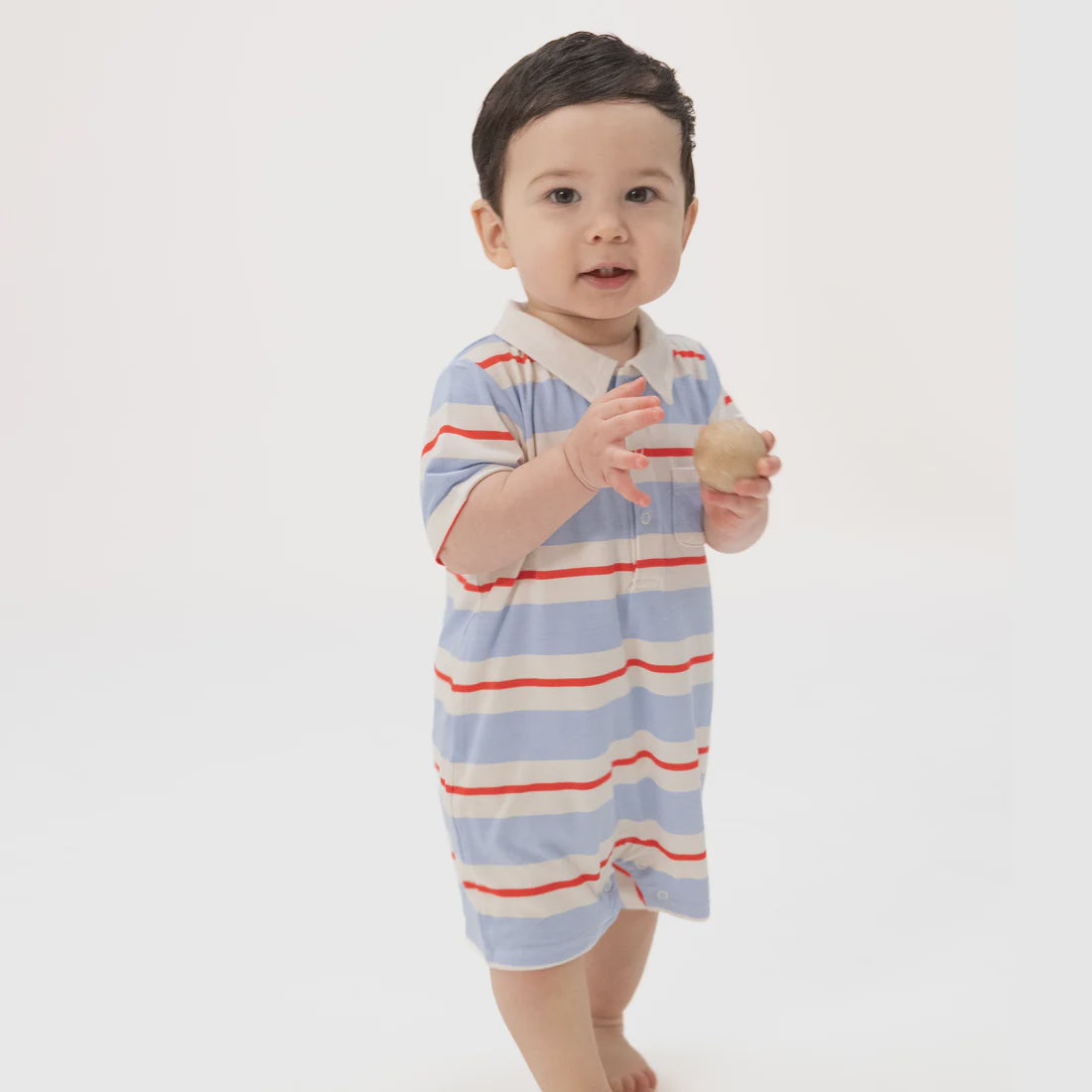 PREPPY RUGBY POLO SHORTIE